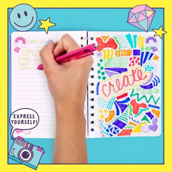 Horizon Fidgiwear Poppable Pink Journal {6}