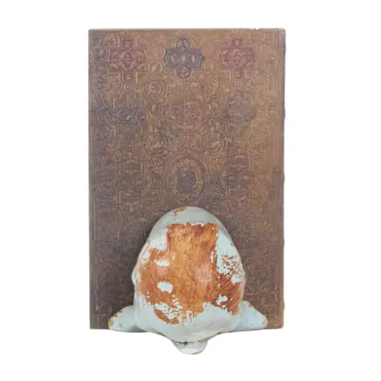 Coastal Gray Polystone Whale Bookend Set {8}