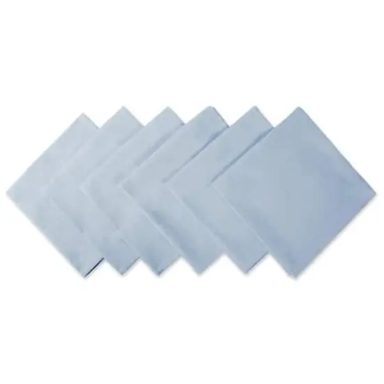 DII&reg; Oversized Napkin, 6ct. Light Blue {1}