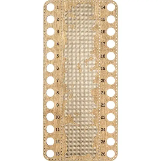 Wonderland Crafts Floral Numbered Embroidery Thread Organizer {1}