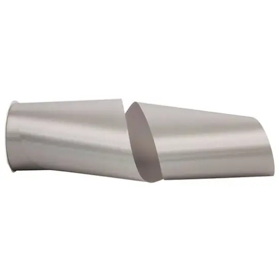 JAM Paper 6" x 50yd. Single Face Satin Allure Ribbon Gunmetal Gray {2}