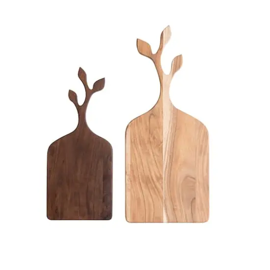 Hello Honey&reg; 20" Acacia Wood Cutting Board with Branch Shape Handle {9}