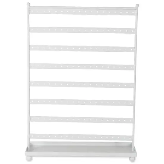 DII&reg; Earring Stand With Tray White {6}