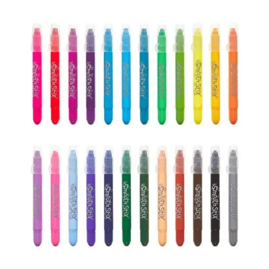OOLY Smooth Stix Watercolor Gel Crayons, 24ct. {3}