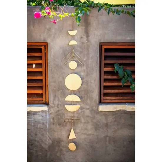 48" Gold Metal Eclectic Wind Chime, 2ct. {11}