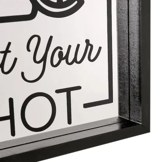 American Art Decor Shoot your Shot Printed Framed Mirror {5}