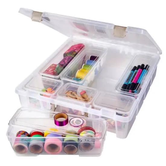 ArtBin&reg; 15.25" Super Satchel Storage Box with XL Bins {9}