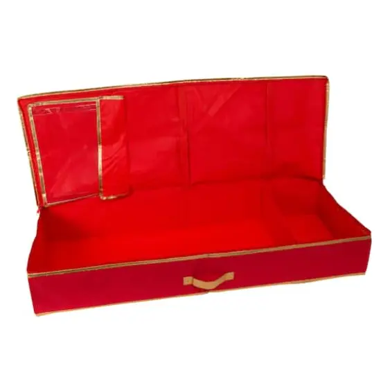 Simplify Holiday Gift Wrap Storage Tote {5}