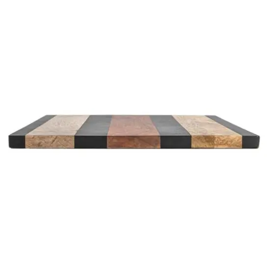 Hello Honey&reg; 17" Rectangular Mango Wood Cheese & Cutting Board {9}