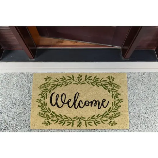 DII&reg; Greenery Welcome Doormat {4}