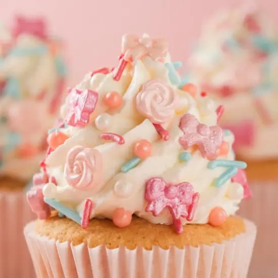 PME Cake Sweet Street&reg; Mixed Shape Sprinkles Vintage Rose {4}