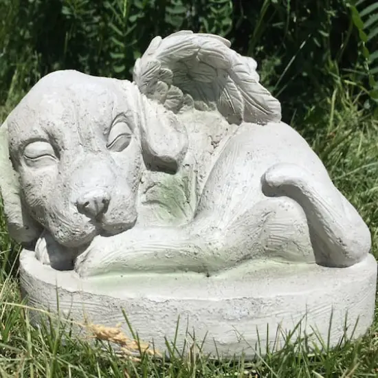 Santa's Workshop 7.5" Remembrance Doggy Statue {3}