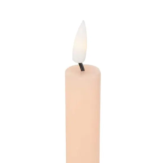 11" Flameless Wax Candles with Remote Control, 6ct. Pink {7}
