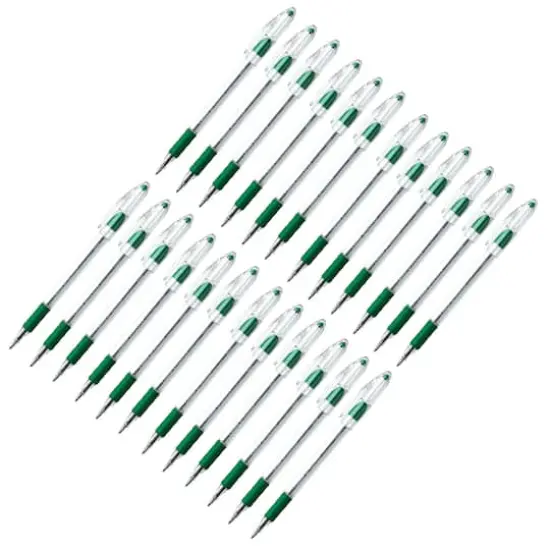 Pentel&reg; R.S.V.P.&reg; Fine Point Ballpoint 24 Pen Set Green {1}