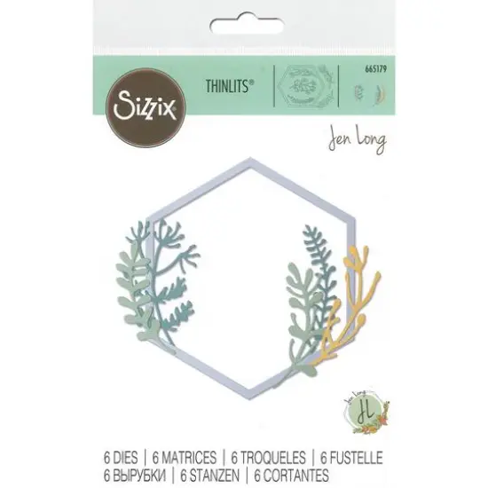 Sizzix&reg; Thinlits Botanical Frame Dies {1}