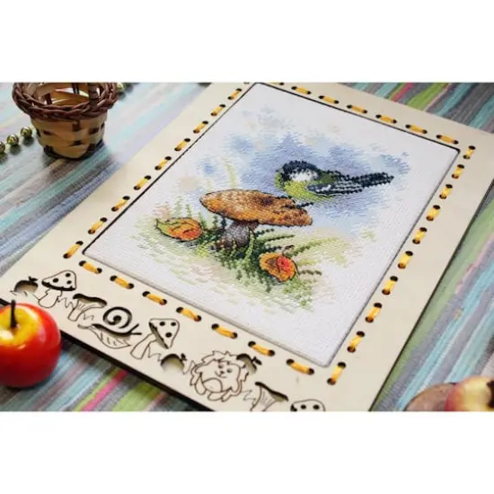 MP Studia On The Mushroom Forest Edge Cross Stitch Kit {4}