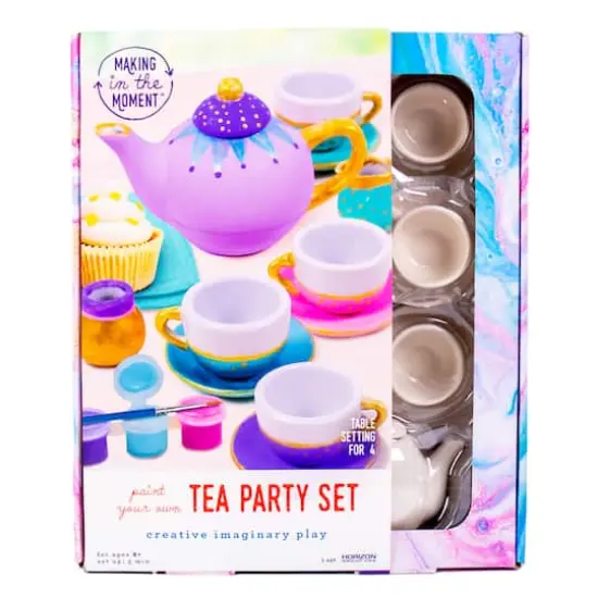 Making in the Moment&reg; Paint Your Own Ceramic Tea Party Set {1}