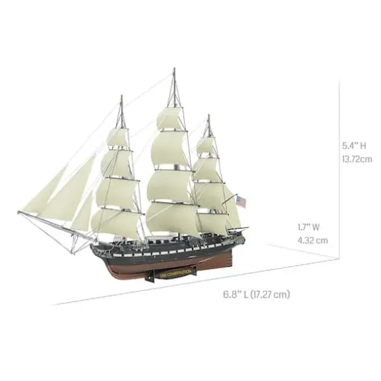 Metal Earth&reg; Premium Series USS Constitution Steel Model Kit {16}