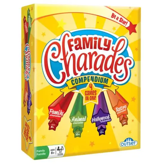 Outset Media&reg; Family Charades Compendium Game {1}