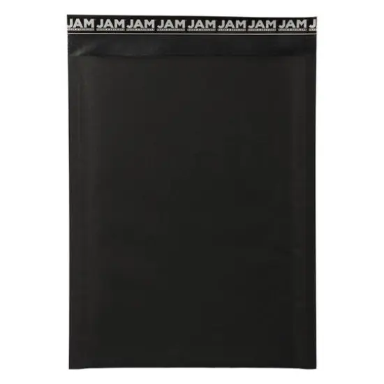 JAM Paper Black Kraft Bubble Lite Padded Mailers, 25ct. {1}