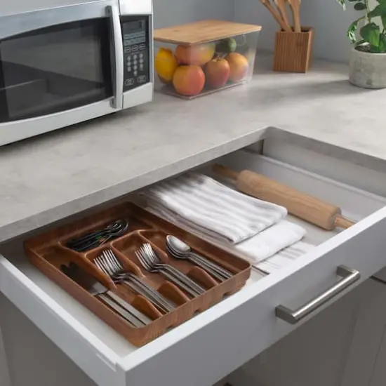 Kitchen Details 5-Compartment Cutlery Tray {4}