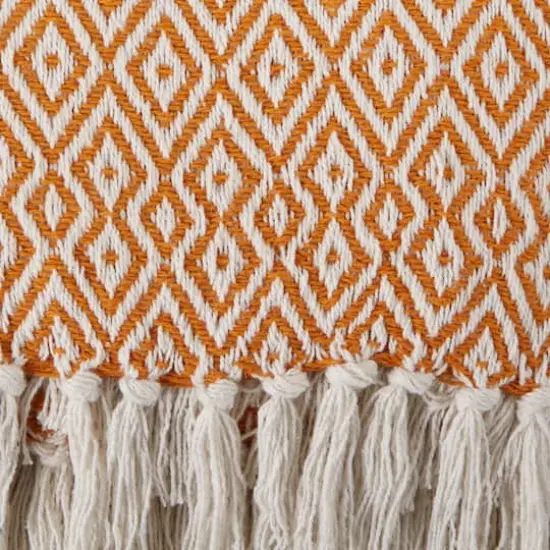 DII&reg; Double Diamond Throw Pumpkin Spice {5}