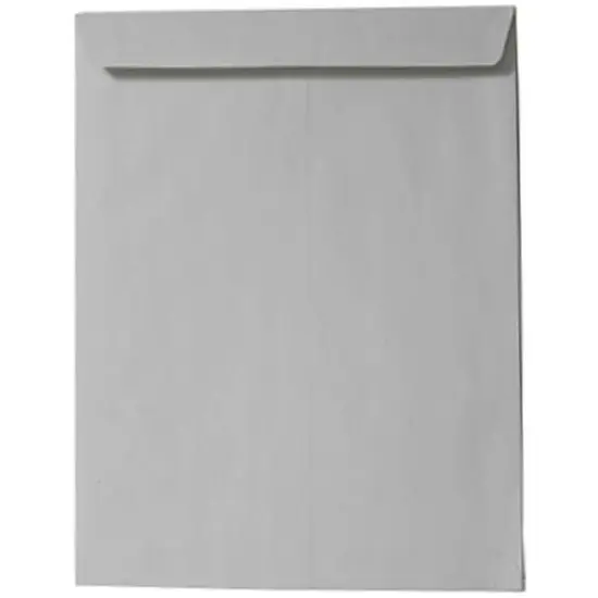 JAM Paper 9" x 12" Gray Kraft Open End Catalog Premium Envelopes, 100ct. {1}