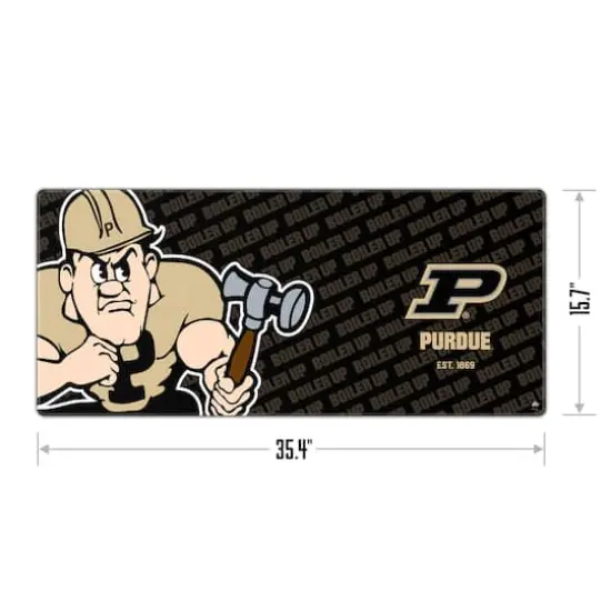 College Football Logo Series Desk Pad Purdue Boilermakers {4}