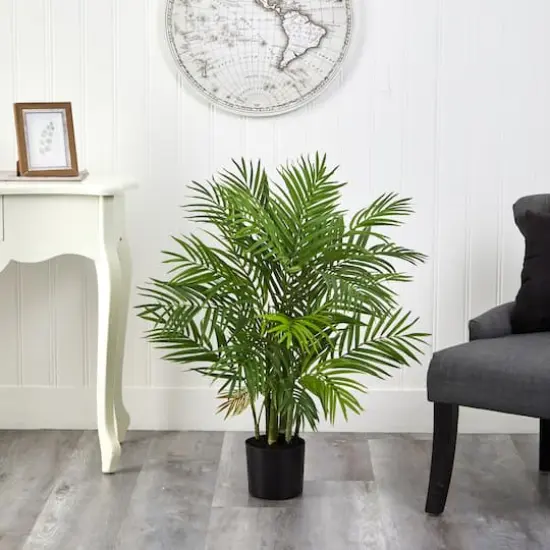 3ft. Potted Areca Silk Palm Tree {3}