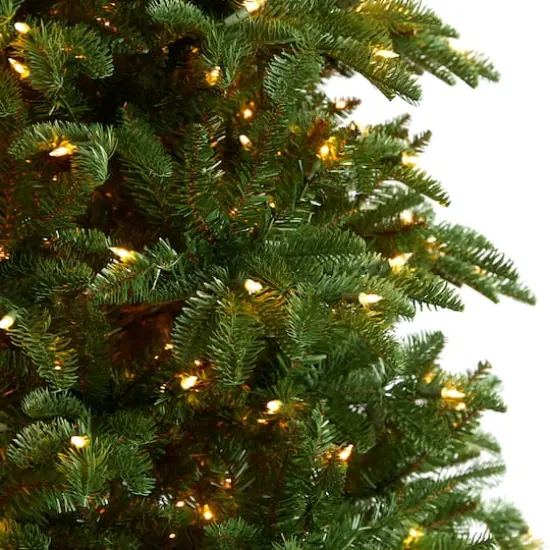 9ft. Pre-Lit South Carolina Fir Artificial Christmas Tree, Clear Lights {5}
