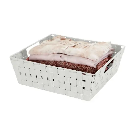 Simplify Heather Gray Large Storage Shelf Tote Set {8}