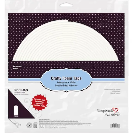 Scrapbook Adhesives by 3L&reg; Crafty Foam Tape Roll, 54ft. {1}
