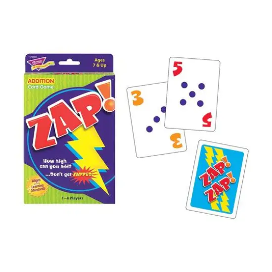 Trend Enterprises&reg; Zap! Addition Card Game {4}