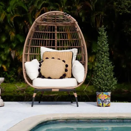 10" Handmade Mexican Talavera Ceramic Planter {9}