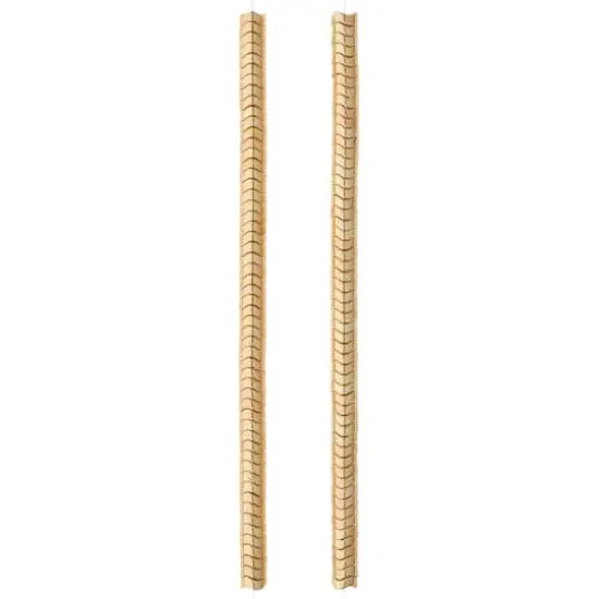 Gold Hematite Wave Beads by Bead Landing&reg;, 6mm {4}