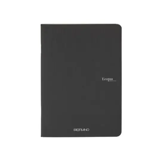 Fabriano&reg; EcoQua Original A4 Staple-Bound Dotted Notebook Black {1}