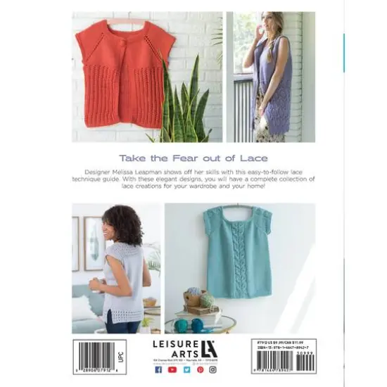 Leisure Arts&reg; Knit Lace Tops & Vests Book {8}