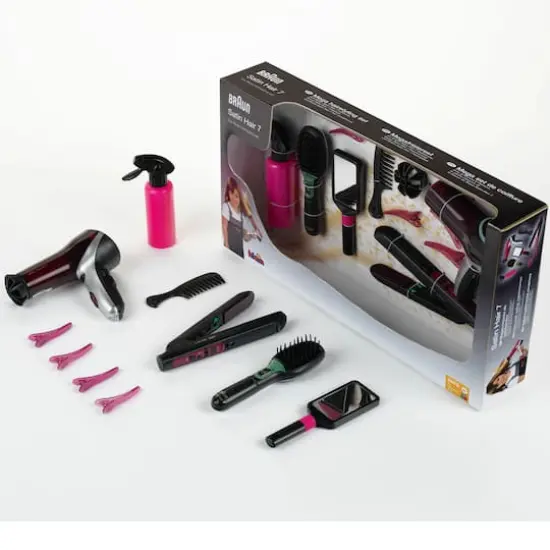 Theo Klein Barun Satin Hair 7 Toy Mega Hairstyling Set {8}