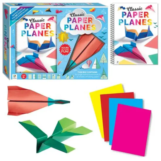 Hinkler DIY Classic Paper Planes Kit {3}