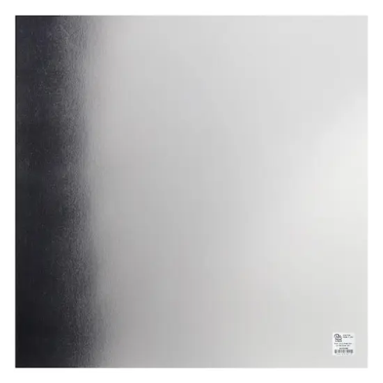 PA Vinyl Iron-On Foil Vinyl, 12 Sheets Silver {1}