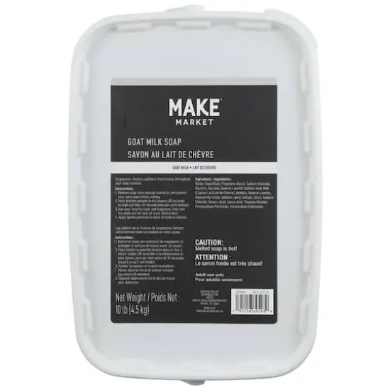 Goat Milk Soap Base, 10lb. by Make Market&reg; {3}
