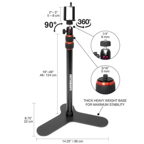 Studio Designs Artograph Digital Projector Table Stand For Digital Projectors & Cameras {13}