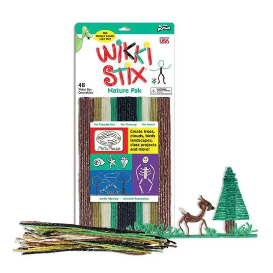 Wikki Stix&reg; 8" Nature Pack {3}