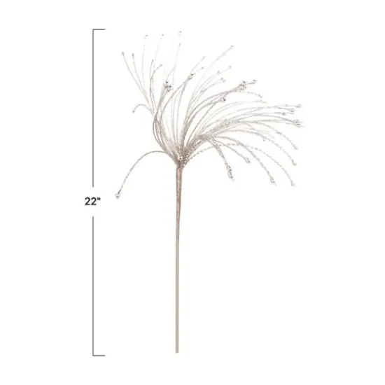 Hello Honey&reg; 22" Silver Beaded Spray {4}