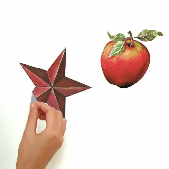 RoomMates Country Apples Peel & Stick Wall Decals {6}