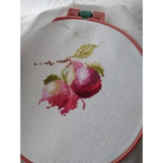 Alisa Warblers & Plums Cross Stitch Kit {4}