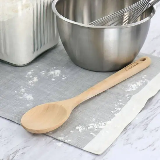 Martha Stewart Everyday Beech Wood Cooking Utensil Spoon {4}