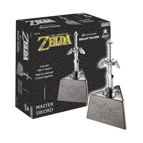 Hanayama Level 6 Cast Puzzle - The Legend of Zelda: Master Sword {5}