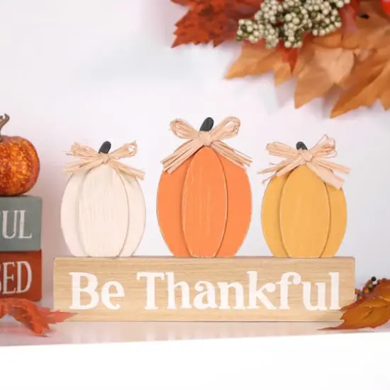 9.5" Be Thankful Tabletop D&eacute;cor by Ashland&reg; {3}