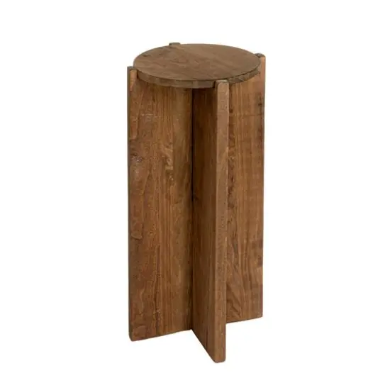 Hello Honey&reg; Paulownia Wood Table Brown {1}